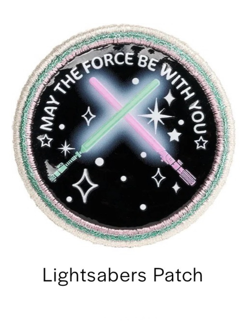 Star Wars “May the Force Be With You” Lightsabers Patch by Stoney Clover Lane